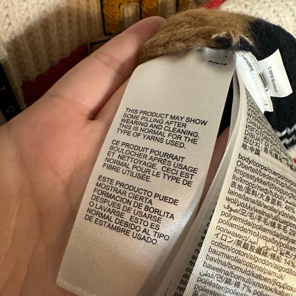 NEW Tommy Hilfiger x Pendleton Men's Valley Stripe Rugby Jumper Sweater Size XXL - Picture 11 of 16